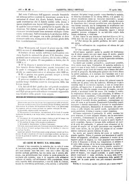 Gazzetta degli ospitali officiale per la pubblicazione degli atti del Consiglio degli Istituti ospitalieri di Milano