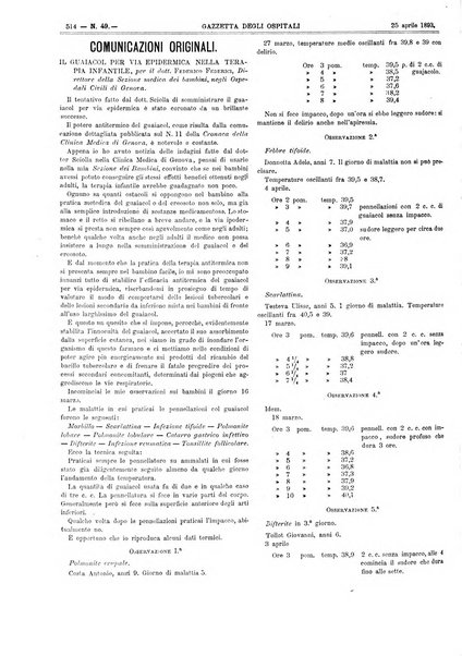 Gazzetta degli ospitali officiale per la pubblicazione degli atti del Consiglio degli Istituti ospitalieri di Milano