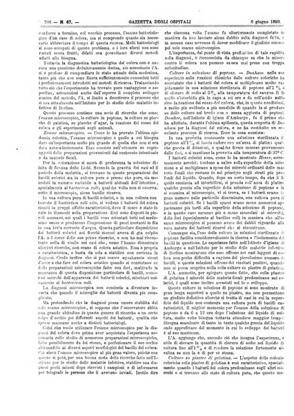 Gazzetta degli ospitali officiale per la pubblicazione degli atti del Consiglio degli Istituti ospitalieri di Milano