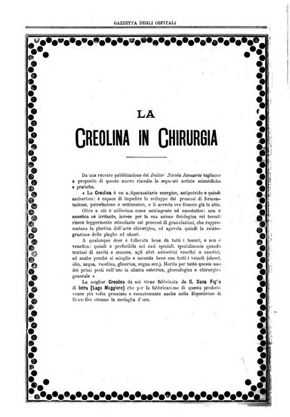 Gazzetta degli ospitali officiale per la pubblicazione degli atti del Consiglio degli Istituti ospitalieri di Milano