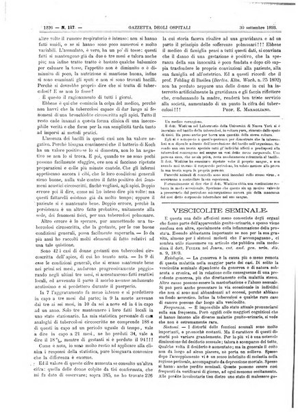 Gazzetta degli ospitali officiale per la pubblicazione degli atti del Consiglio degli Istituti ospitalieri di Milano