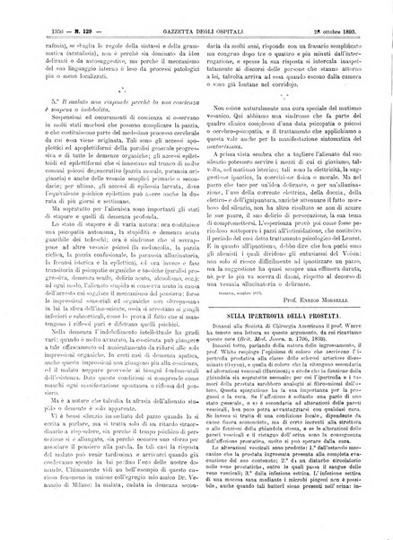 Gazzetta degli ospitali officiale per la pubblicazione degli atti del Consiglio degli Istituti ospitalieri di Milano