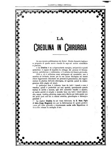 Gazzetta degli ospitali officiale per la pubblicazione degli atti del Consiglio degli Istituti ospitalieri di Milano