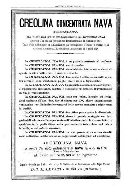 Gazzetta degli ospitali officiale per la pubblicazione degli atti del Consiglio degli Istituti ospitalieri di Milano