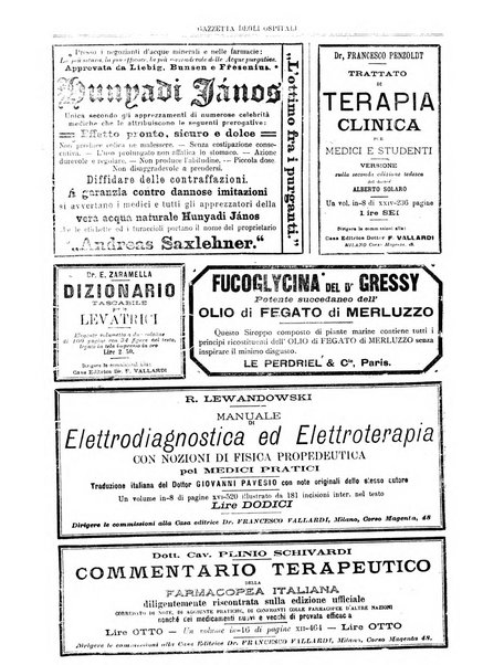 Gazzetta degli ospitali officiale per la pubblicazione degli atti del Consiglio degli Istituti ospitalieri di Milano