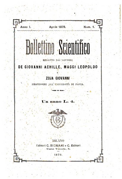 Bollettino scientifico