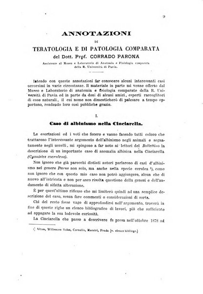 Bollettino scientifico