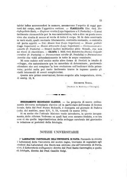 Bollettino scientifico