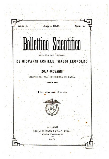 Bollettino scientifico