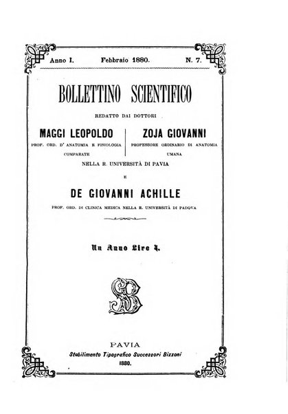 Bollettino scientifico