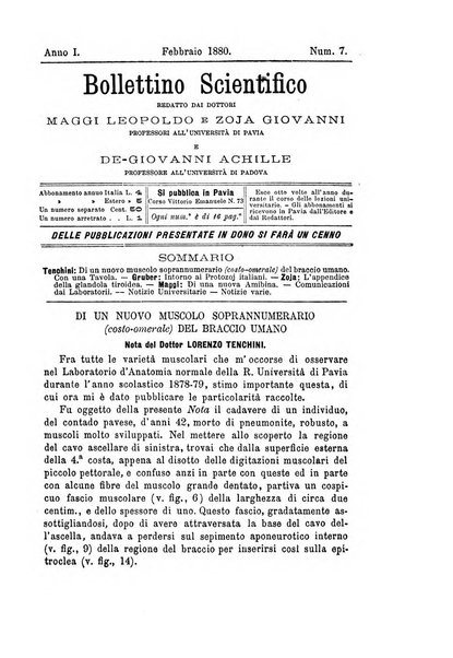 Bollettino scientifico