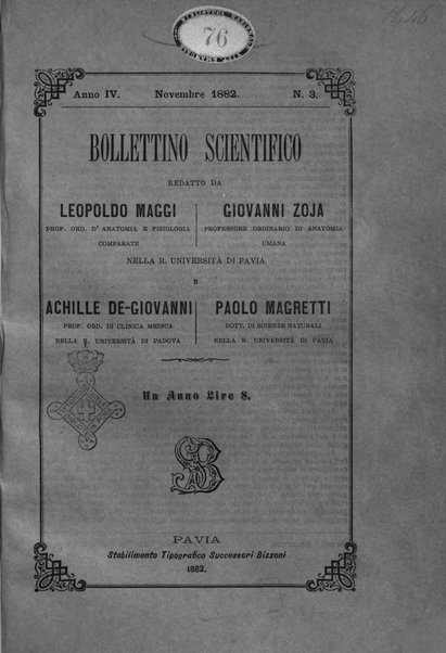 Bollettino scientifico