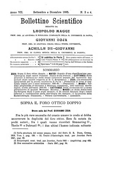 Bollettino scientifico