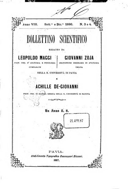 Bollettino scientifico