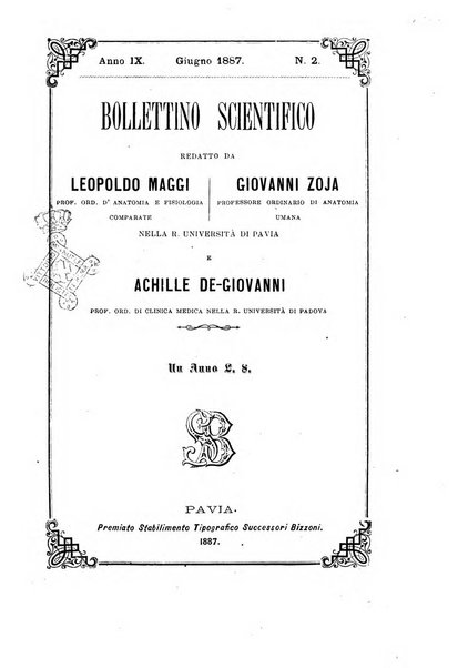 Bollettino scientifico