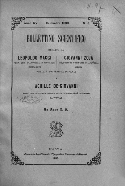 Bollettino scientifico