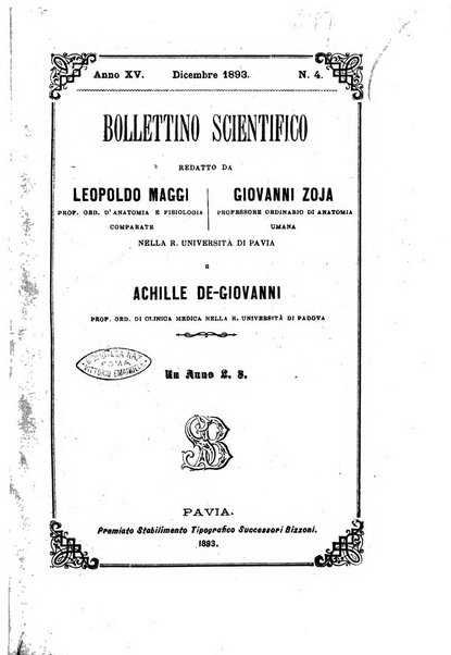 Bollettino scientifico