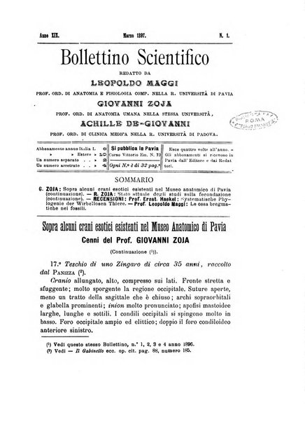 Bollettino scientifico