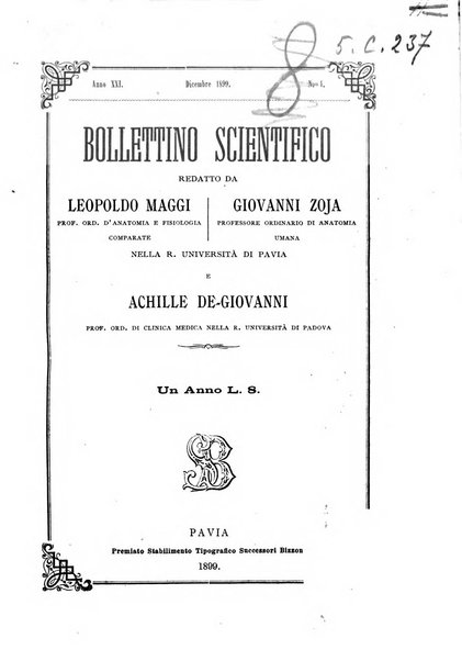 Bollettino scientifico