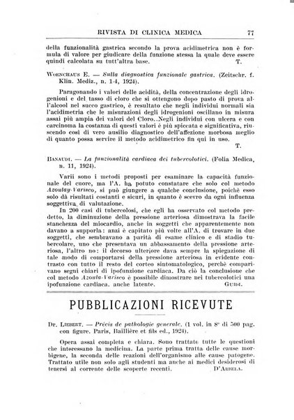 Rivista di clinica medica