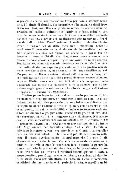 Rivista di clinica medica