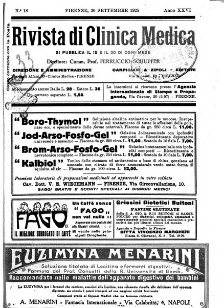 Rivista di clinica medica