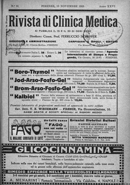 Rivista di clinica medica