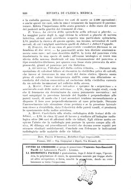 Rivista di clinica medica