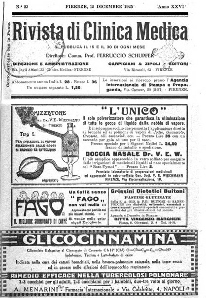 Rivista di clinica medica