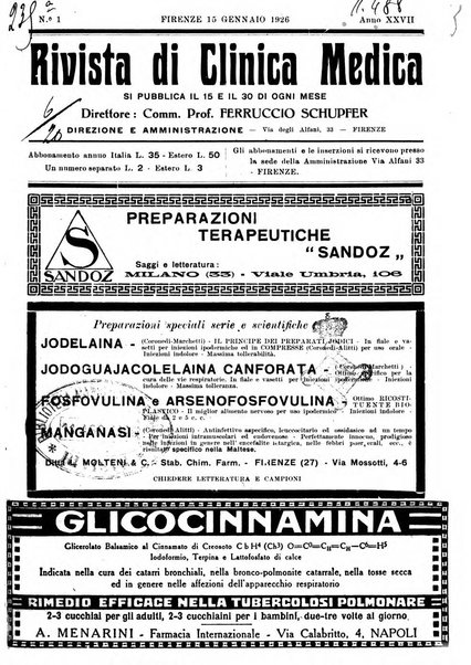 Rivista di clinica medica