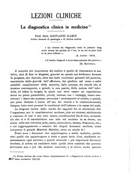 Rivista di clinica medica