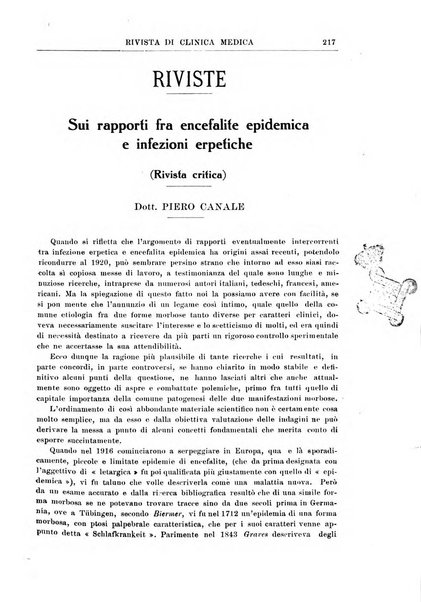 Rivista di clinica medica