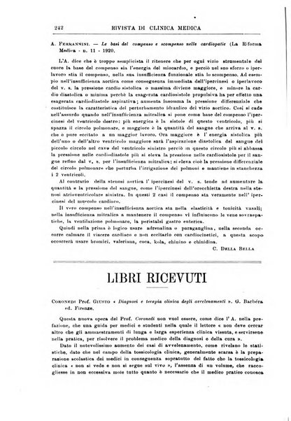 Rivista di clinica medica