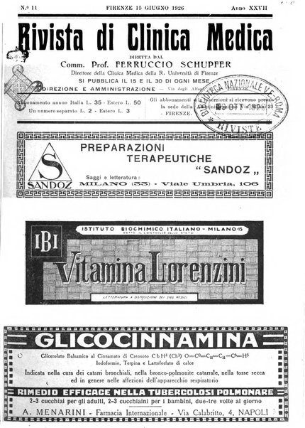 Rivista di clinica medica