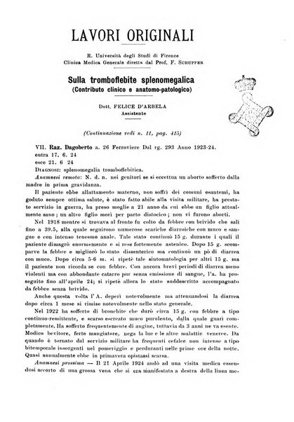 Rivista di clinica medica