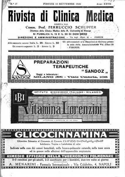 Rivista di clinica medica