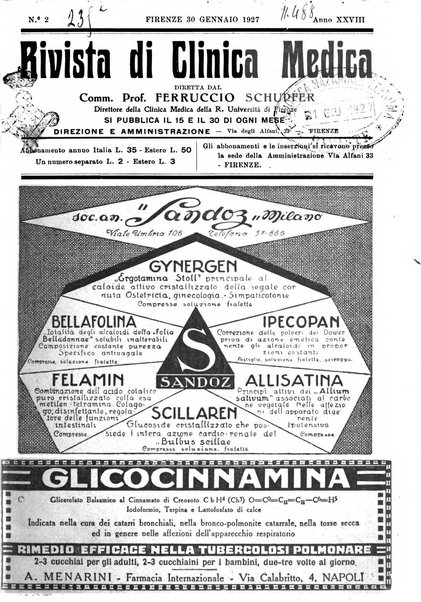 Rivista di clinica medica