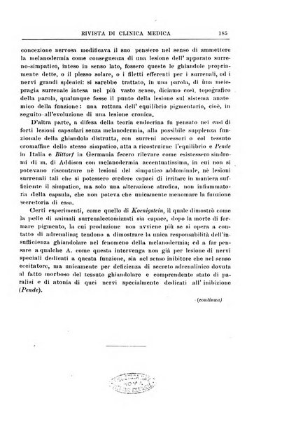 Rivista di clinica medica