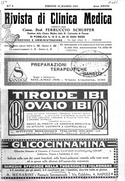 Rivista di clinica medica