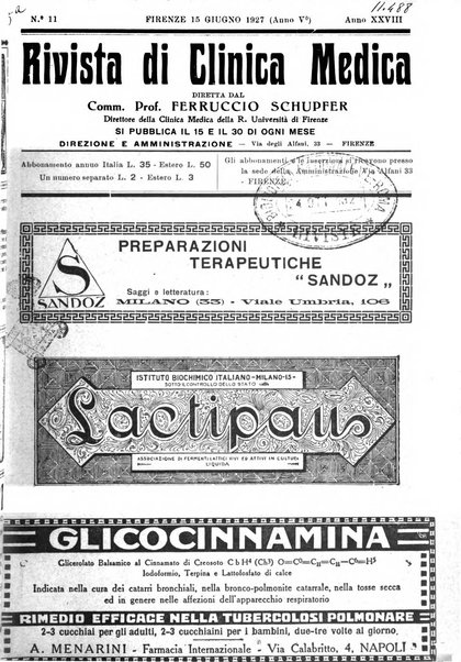 Rivista di clinica medica