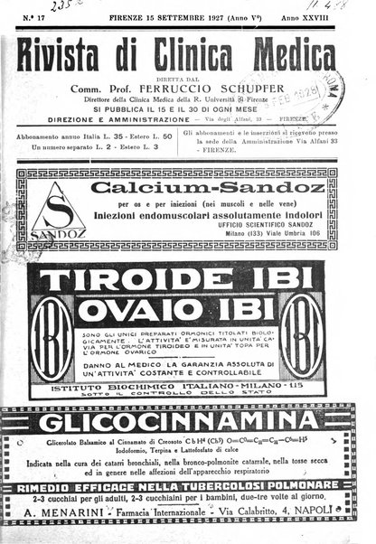 Rivista di clinica medica