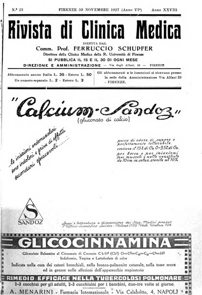 Rivista di clinica medica