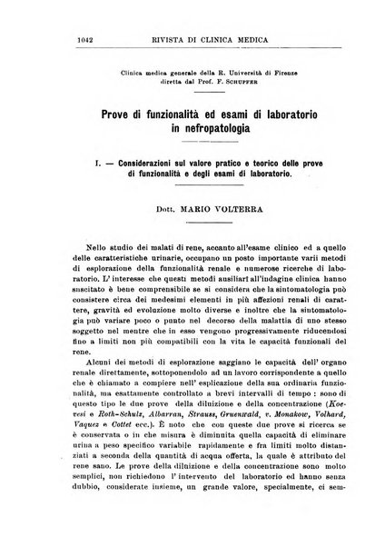 Rivista di clinica medica