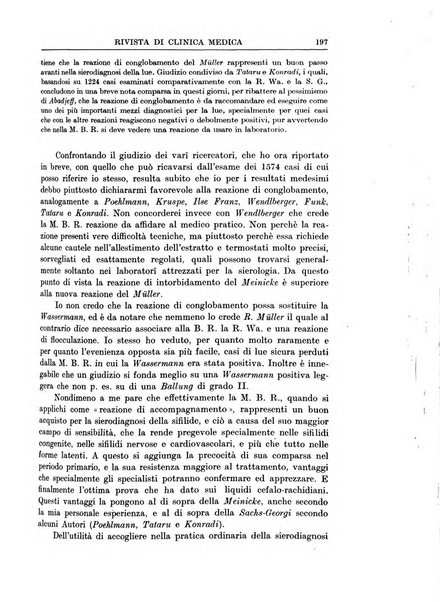 Rivista di clinica medica