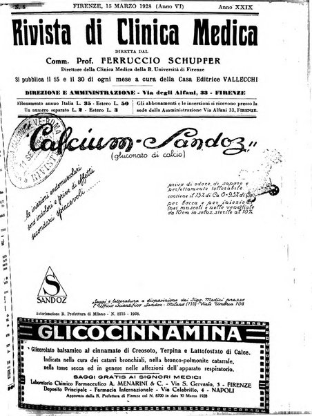 Rivista di clinica medica