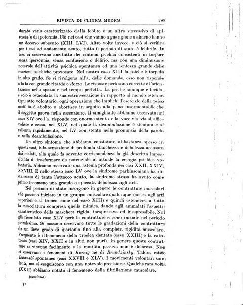 Rivista di clinica medica