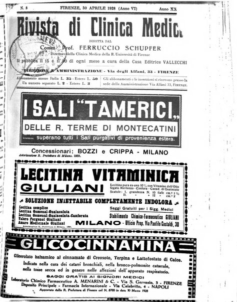 Rivista di clinica medica