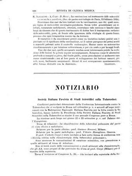 Rivista di clinica medica