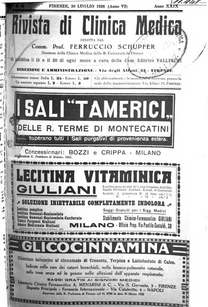 Rivista di clinica medica