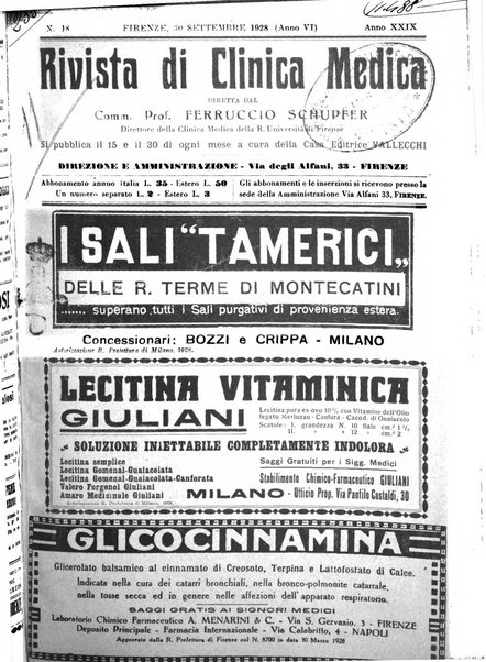 Rivista di clinica medica